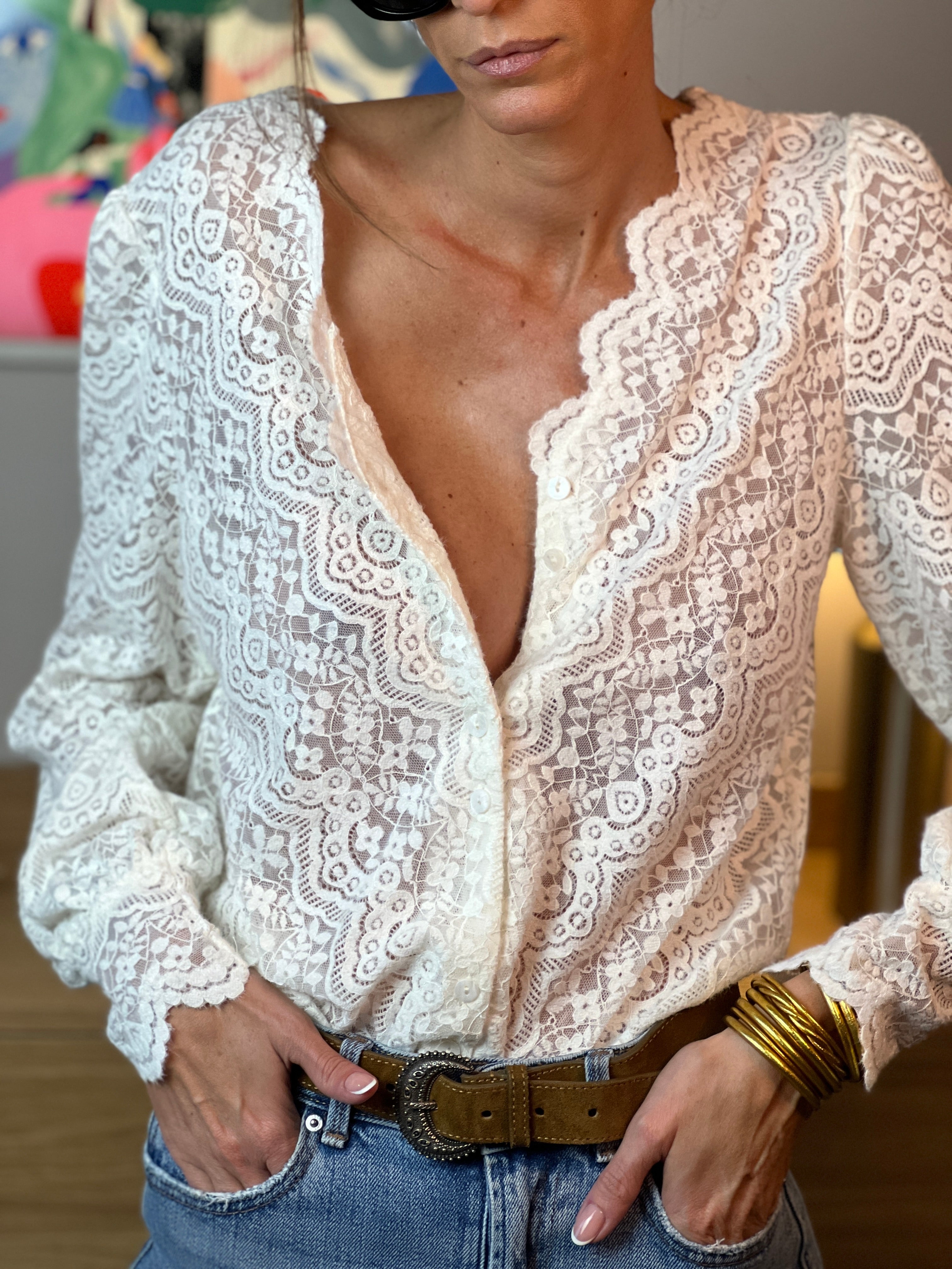 Brooklyn | Lace blouse