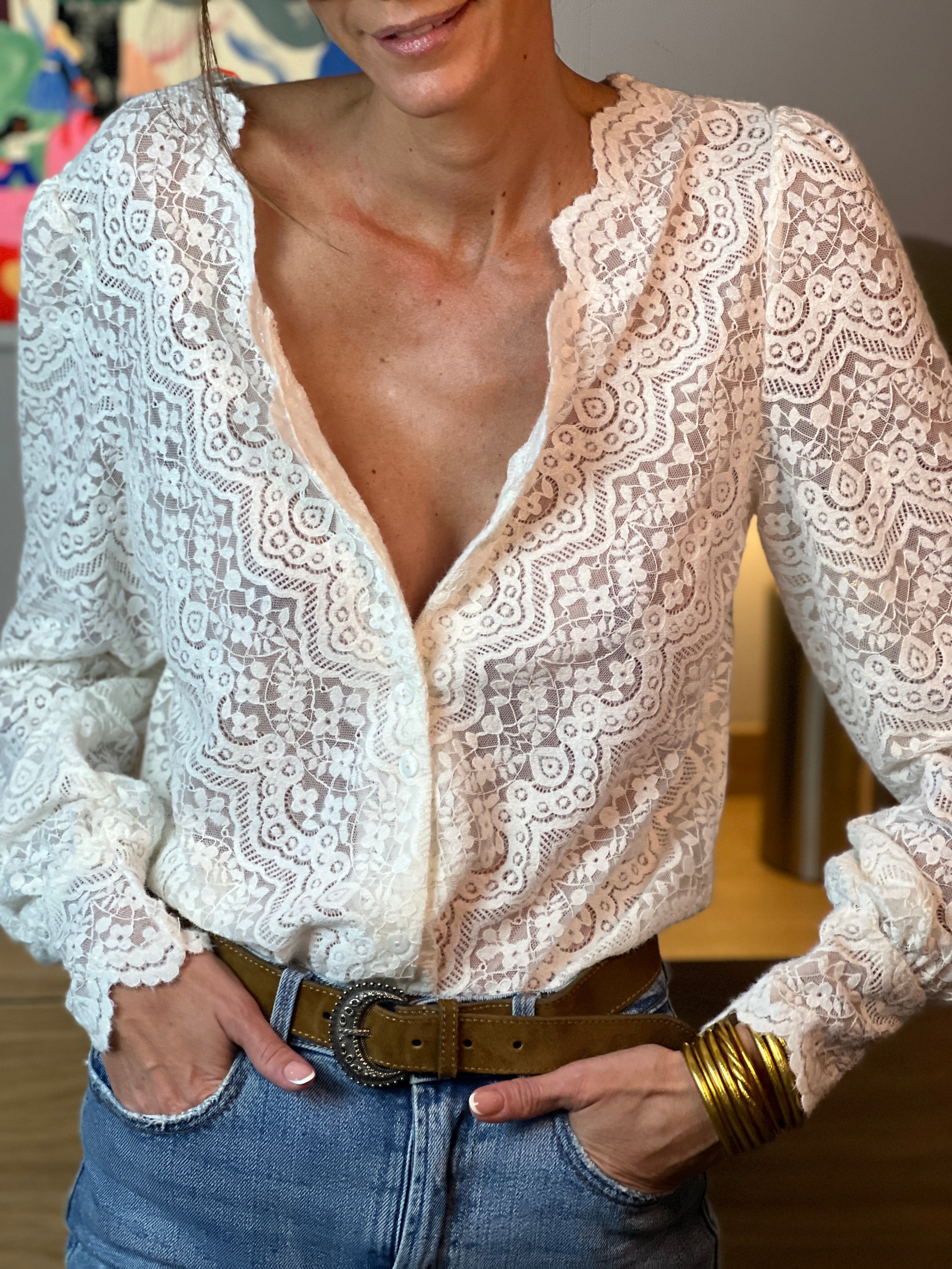 Brooklyn | Lace blouse