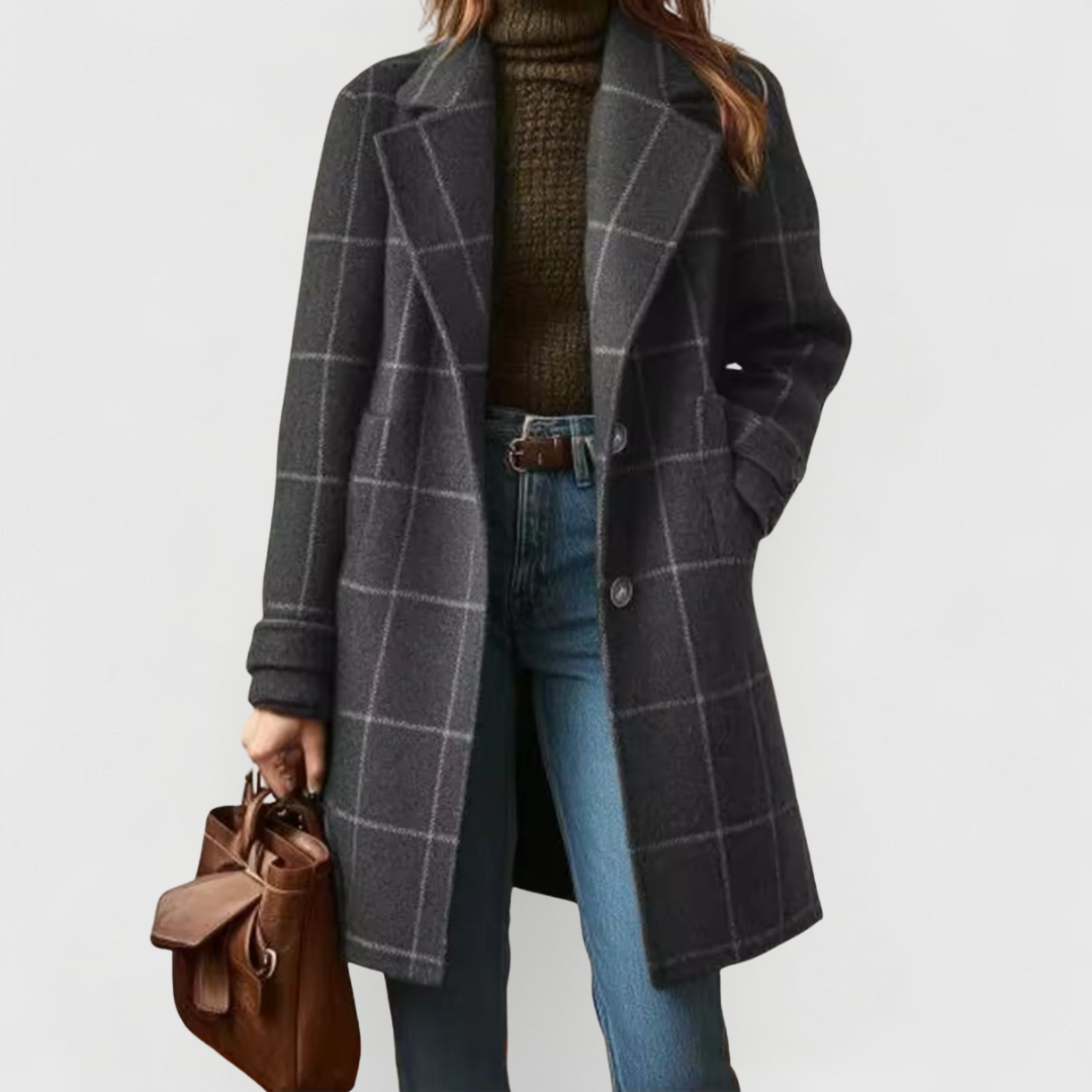 Belle | Classic Check Coat