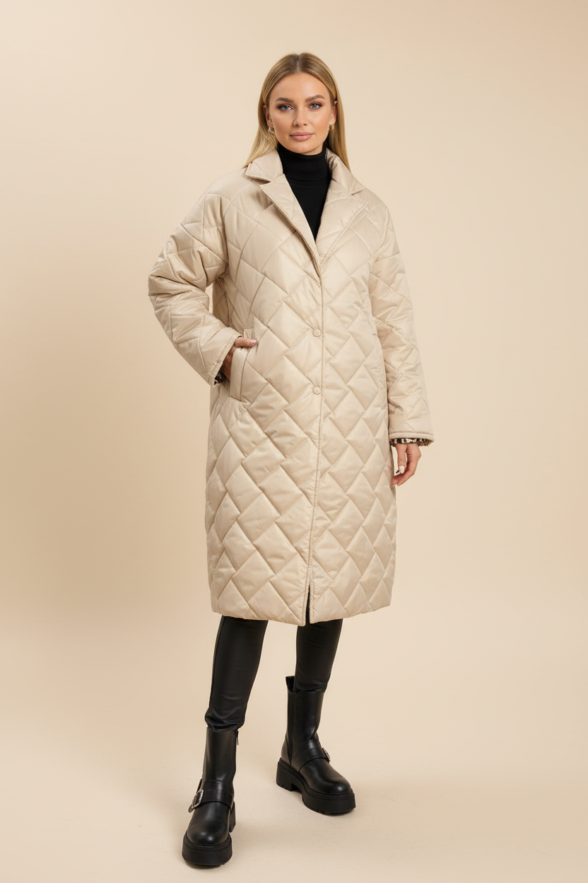 Kendal | Quilted Mid Coat