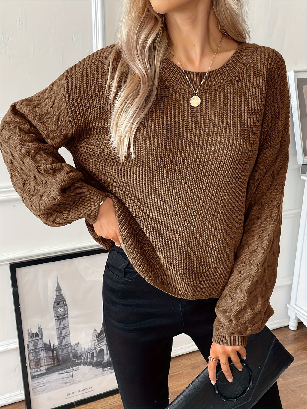 Trellis | Knit Pullover