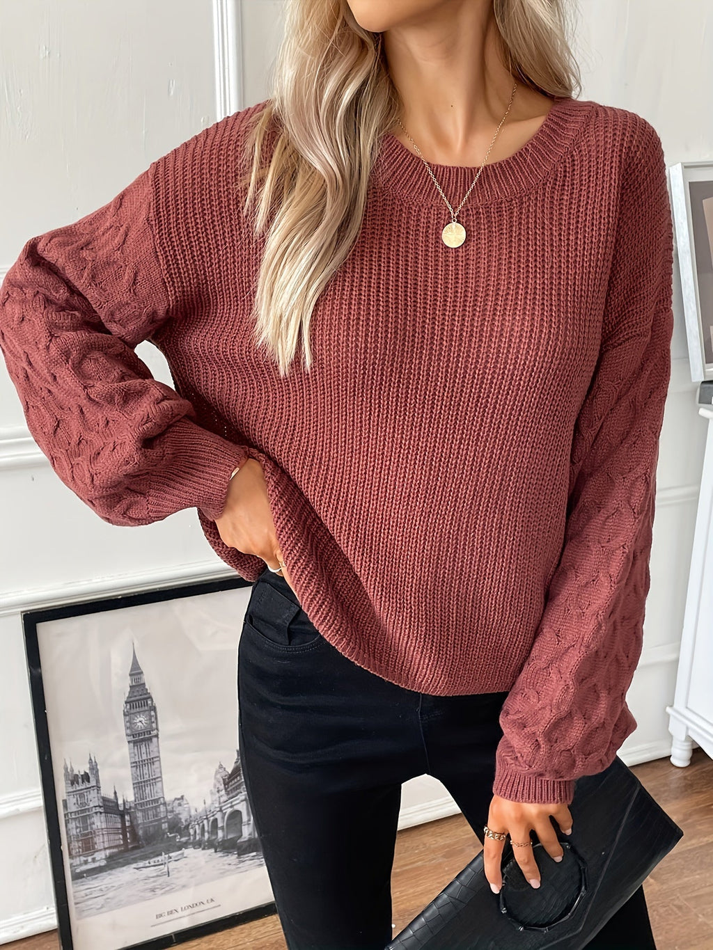 Trellis | Knit Pullover