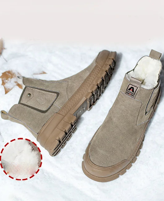 Amir | Stylish Plush Boots for Men