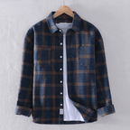Erik | Men's Checkered Casual Button-Down Shirt